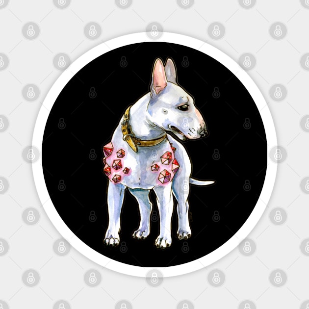 Bull terrier Magnet by LsK House